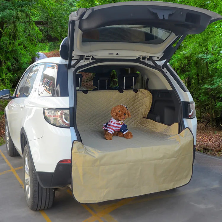 Waterproof Dog Trunk Mat – Pet Car Cargo Liner & Seat Cover, Washable Travel Protector for SUVs & Cars