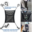 Dog Car Net Barrier with Storage Bag – Rear Seat Safety Fence for Pets and Kids
