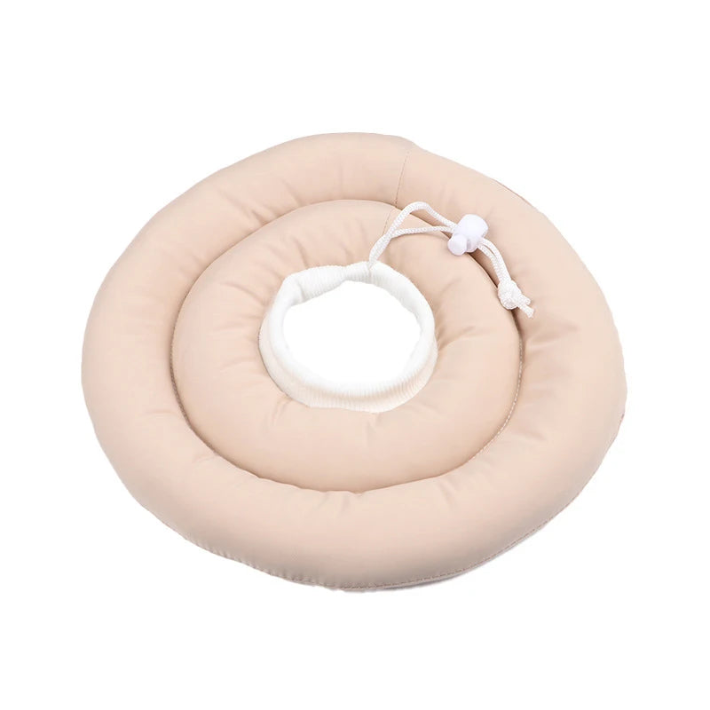Adjustable Soft Donut Elizabethan Collar – Protective Cone for Dogs