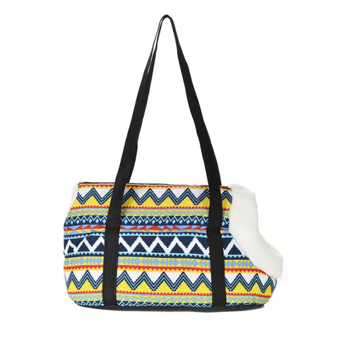Classic Pet Carrier Sling Bag for Small Dogs – Soft, Portable Puppy and Cat Travel Bag