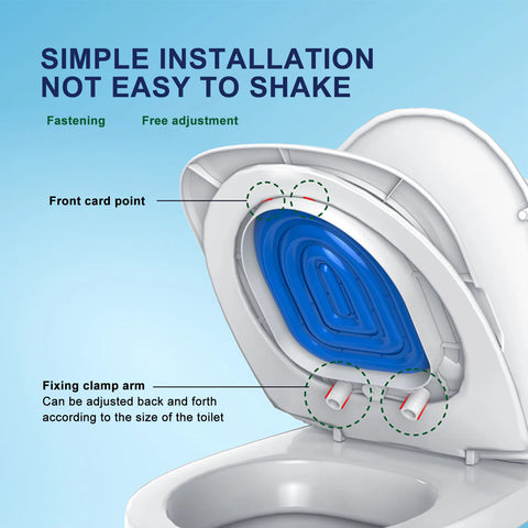 Cat Toilet Training Kit – Universal, Reusable & Eco-Friendly | Cat Toilet Trainer Tool for Pet Cleaning | ABS Material | Includes 2 Pads + Manual