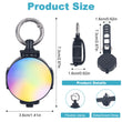 2 Pack LED Dog Collar Lights – USB Rechargeable, Luminous Safety Pendant for Night Walking