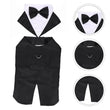 Pet Dog Clothes Fashion Party Show Formal Suit Tie Bow Shirt Wedding Tuxedo Halloween Dress