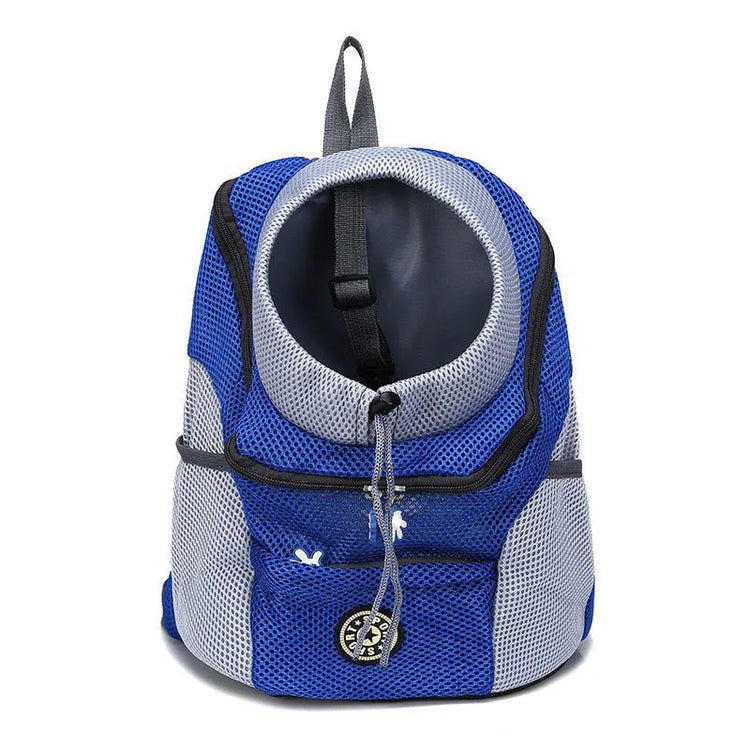 Breathable Dog Carrier Backpack – Travel Pet Bag for Small to Medium Dogs and Cats