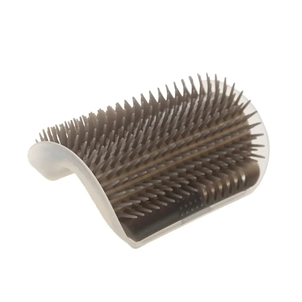 Cats Groomer Self Brush | Pet Massage Comb | Wall Corner Scratcher | Removable Self-Grooming Brush | Cat Cleaning Supplies