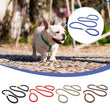 180cm Adjustable Collar Harness Dog Leash – Durable, Lightweight Nylon Rope for Puppies