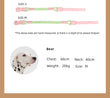 Cute Candy Style Nylon Dog Collar – Waterproof, Reflective, and Customizable