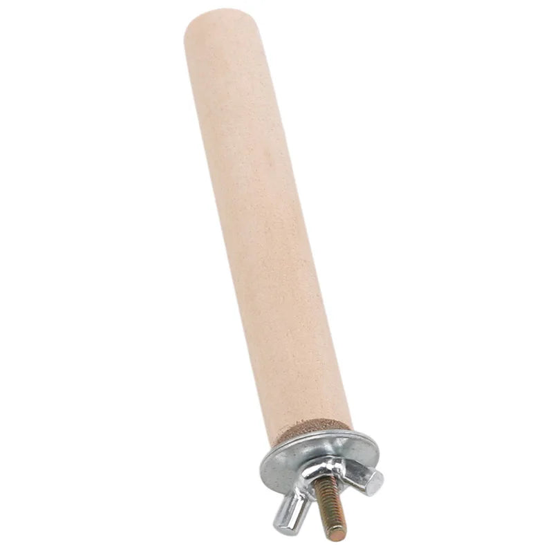 Bird Stand Pet Toys | Parrot Stick Perching Station Platform | Paw Grinding Toys | Parrot Scrub Stick | Birds Cage Accessories Supplies