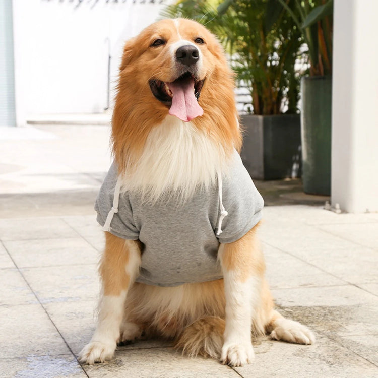 Winter Pet Clothes Dog Warm Hoodies Thermal Big Dog Coat Puppy Clothing For Small Medium Dogs Puppy Vest Jacket With Pockets