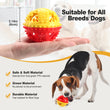 COOLPLAY Dog Chew Toy – Interactive Teeth Cleaning Sound Ball with Treat Dispensing