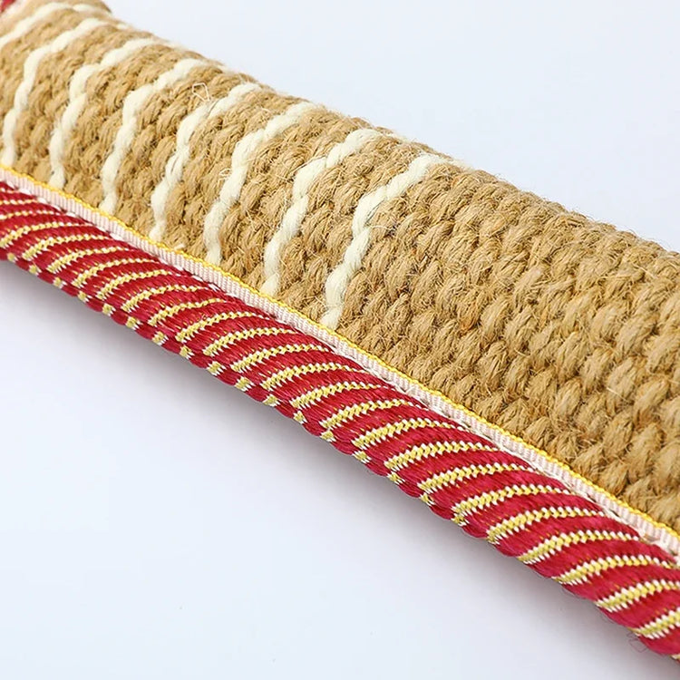 Dog Training Bite Tug Pillow Sleeve with 2 Rope Handles – Durable Chewing Toy for Malinois, German Shepherd, Rottweiler