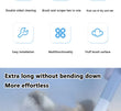 Multifunctional Pet Hair Remover Brush | Long Handle Fur Cleaner for Carpet, Sofa & Clothes | Manual Cat/Dog Hair Cleaning Tool