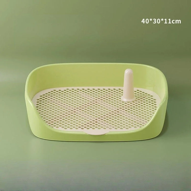 Training Toilet Pet Toilet for Small Dogs & Cats — Portable Puppy Pad Holder Tray