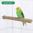 Parrot Pet Standing Stick | Wood Hanging Stand Rack | Toy Sticksstand Branch Perches for Bird Cage | Bar Paw Grinding Clean Toys