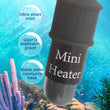 USB 10W Mini Aquarium Heater – Digital Display, Adjustable Temperature, for 1–5L Fish Tanks