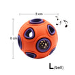 HOOPET Interactive Dog Ball Toys – Light-Up & Bell Rubber Balls for Active Play