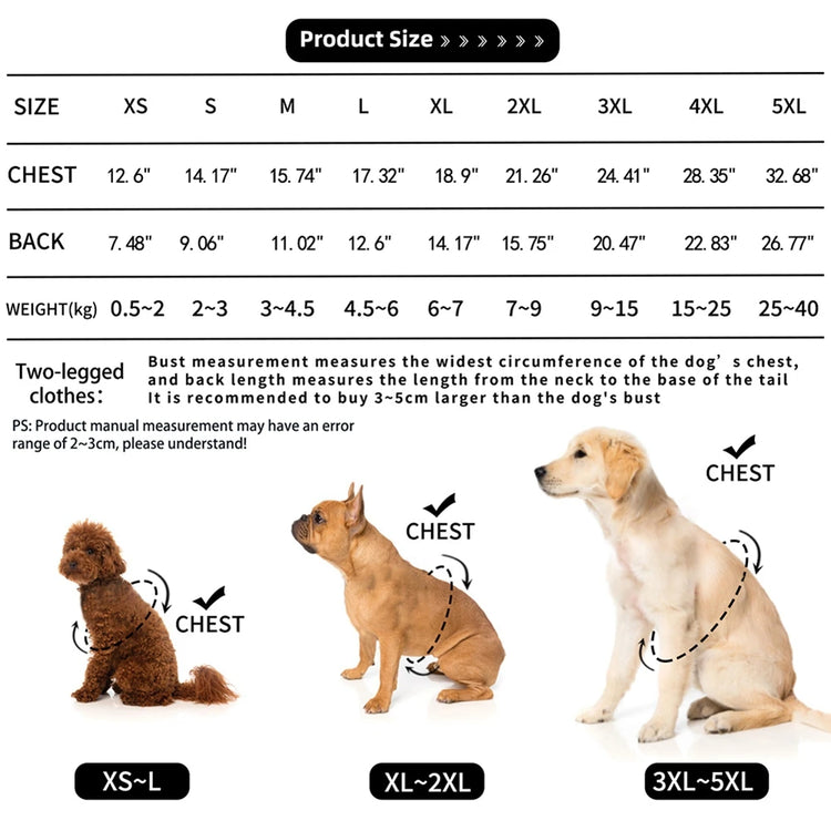 Winter Pet Clothes Dog Warm Hoodies Thermal Big Dog Coat Puppy Clothing For Small Medium Dogs Puppy Vest Jacket With Pockets
