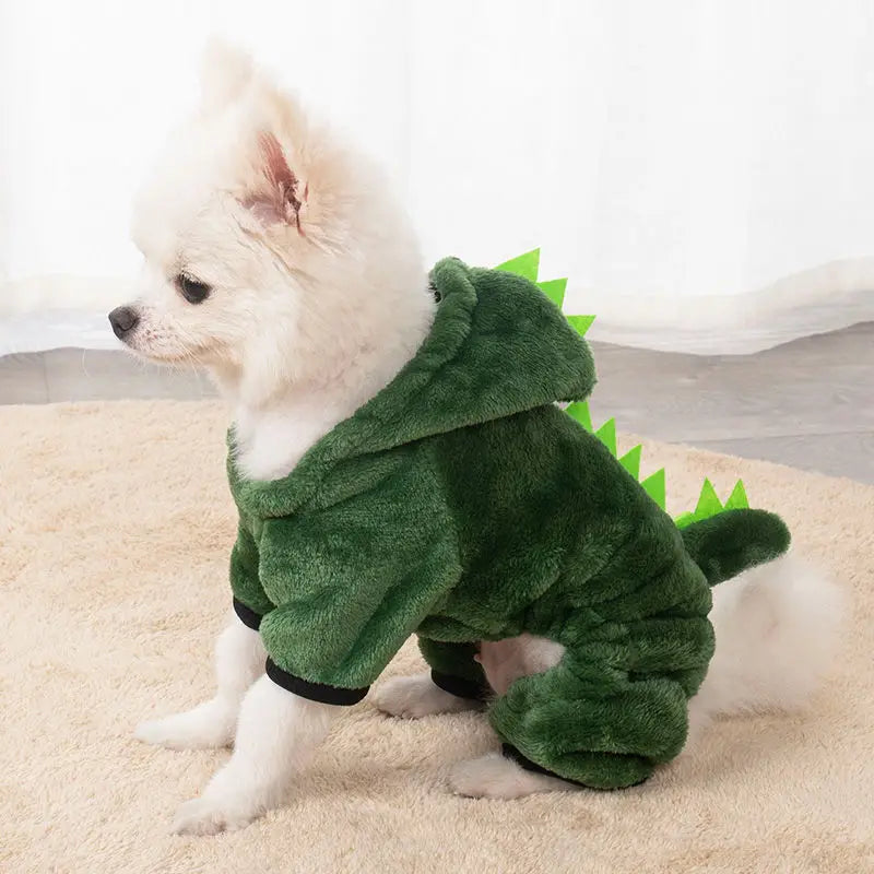Pet Dog Clothes Soft Warm Fleece Dogs Jumpsuits Pet Clothing for Small Dogs Puppy Cats Clothes Chihuahua Yorkshire Costume Coat