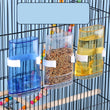 Bird Water Feeder | Automatic Dispenser for Parrot, Parakeet | Cage Mount Waterer | No-Mess Bird Food Feeder for Cockatiel & Lovebird | 220ml