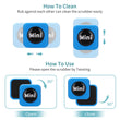 Double-Sided Magnetic Aquarium Cleaner – Fish Tank Glass Scrubber with Anti-Scratch Pads