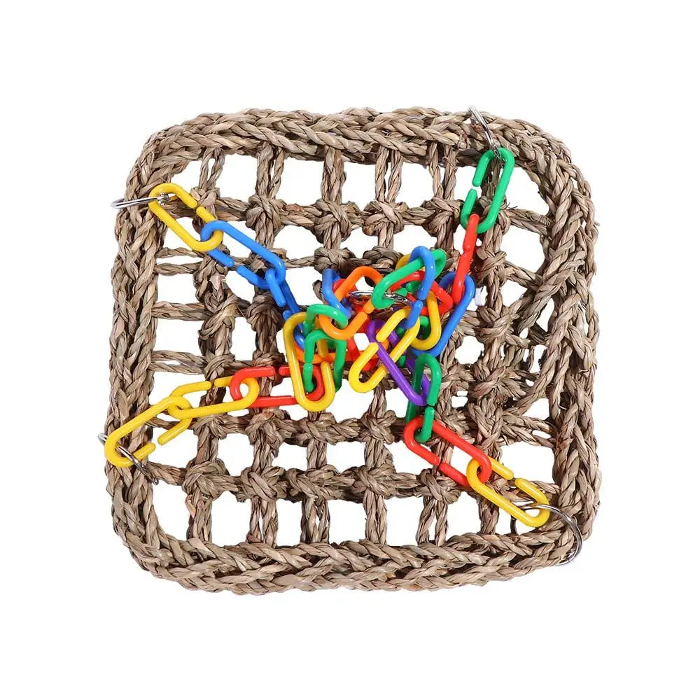 Bird Cage Accessories | Bite & Wear Resistant Parrot Hammock | Bird Perch Hanging Bed Swing Toys for Parakeets & Parrots