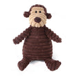 Corduroy Dog Toys – Animal Plush Squeaky Chew Toys for Small and Large Dogs
