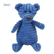 Corduroy Dog Toys – Animal Plush Squeaky Chew Toys for Small and Large Dogs