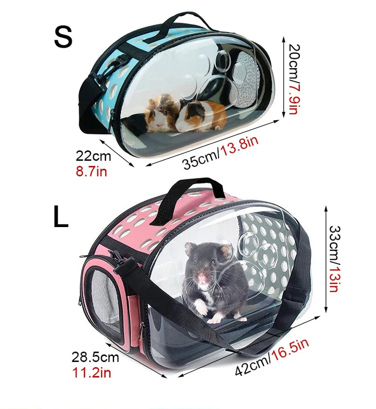 Cat Carrier Bag | Outdoor Pet Shoulder Bag | Portable Travel Carrier for Small Dogs and Cats