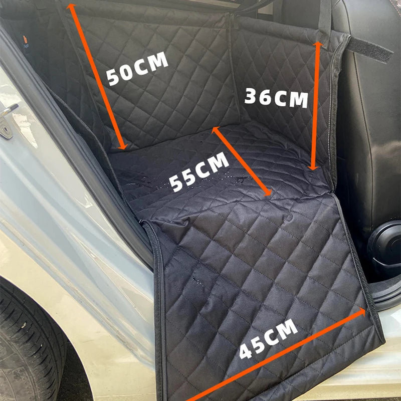 Waterproof Pet Car Seat Carrier – Portable Dog Travel Bag for All Breeds