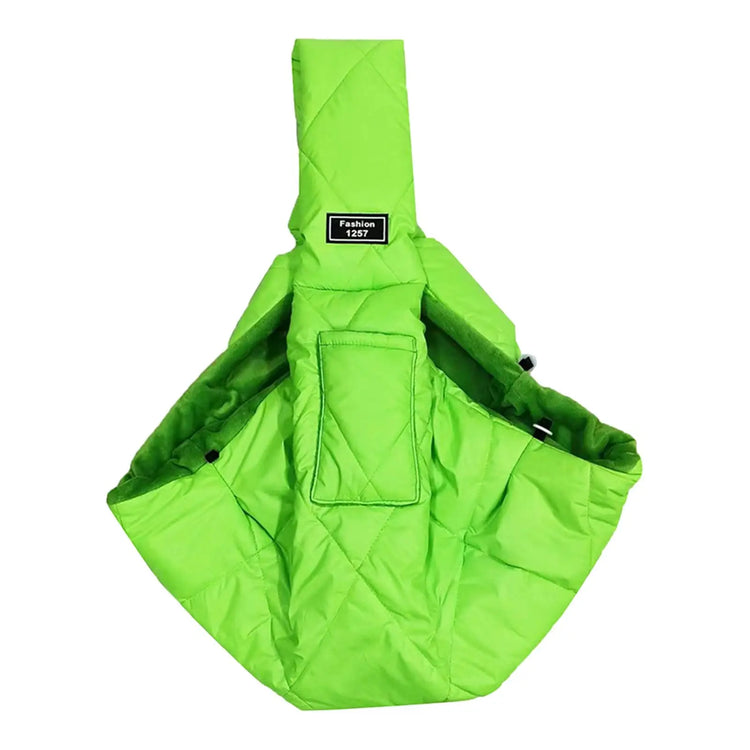 Soft Breathable Pet Carrier Sling – Comfortable Shoulder Tote Bag for Small Dogs and Cats
