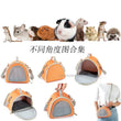 Portable Breathable Small Pet Carrier Bag – Travel Backpack for Hamsters, Guinea Pigs, Rabbits, Reptiles, and More
