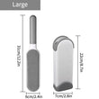 Magic Clothes Lint Remover | Reusable Pet Cat Hair Fur Roller Brush | Static Dusting Cleaning Brushes | Manual Cleaner Tool