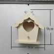 Wooden Mini Birdhouse | Hanging Outdoor Nest Box for Small Birds | Garden Yard Bird Cage Décor – 3 Size Options