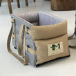 Portable Dog Car Seat Booster for Small Dogs and Cats – Soft, Comfortable Travel Carrier with Safety Straps
