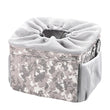 Multifunctional Soft-Sided Dog Bike Basket – Expandable Pet Carrier Backpack with 4 Open Doors
