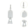 Glass Aquarium Fish Feeder – Transparent, Easy-to-Use Food Dispenser for Freshwater & Saltwater Tanks