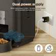 Smart Pet Feeder | Automatic Cat Dog Food Dispenser | Timed Portion Control | 2L Slow Feeder Bowl | LCD Display | Battery Operated | Pet Feeding Machine