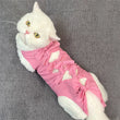 Cat Surgery Recovery Suit | Post-Op Onesie for Cats | E-Collar Alternative for Wound Protection