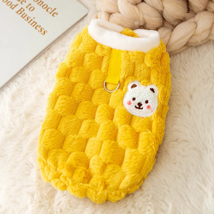 Winter Warm Hairless Cat Clothes | Buckle Cardigan Sweater For Sphynx, Ragdoll, Siamese & Persian Cats