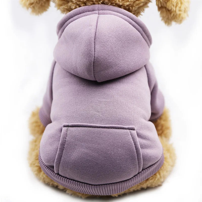 Fashion Dog Clothes – Warm Cotton Coat for Small & Large Dogs