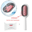 Clean Cat Dog Hair Removal Comb | Pet Grooming Brush | Wipes-Ready Brush for Cats/Dogs | Katten Accessories