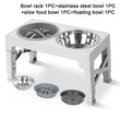 Adjustable Elevated Dog Feeder – 3-in-1 Raised Slow Feeder Bowl with Water Dispenser