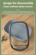 Cat Litter Box | High Side Thicken Semi Enclosed | Splashproof Large Capacity Tray | Removable Scoop | Easy Clean Cat Toilet