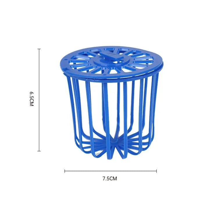 Bird Cage Feeder – Hanging Fruit & Vegetable Basket for Parrots & Small Birds | Clip-On Plastic Cage Rack for Feeding