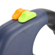 Dual-Head Retractable Dog Leash with LED Light – Extendable, Tangle-Free, and Reflective