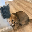 Cats Groomer Self Brush | Pet Massage Comb | Wall Corner Scratcher | Removable Self-Grooming Brush | Cat Cleaning Supplies