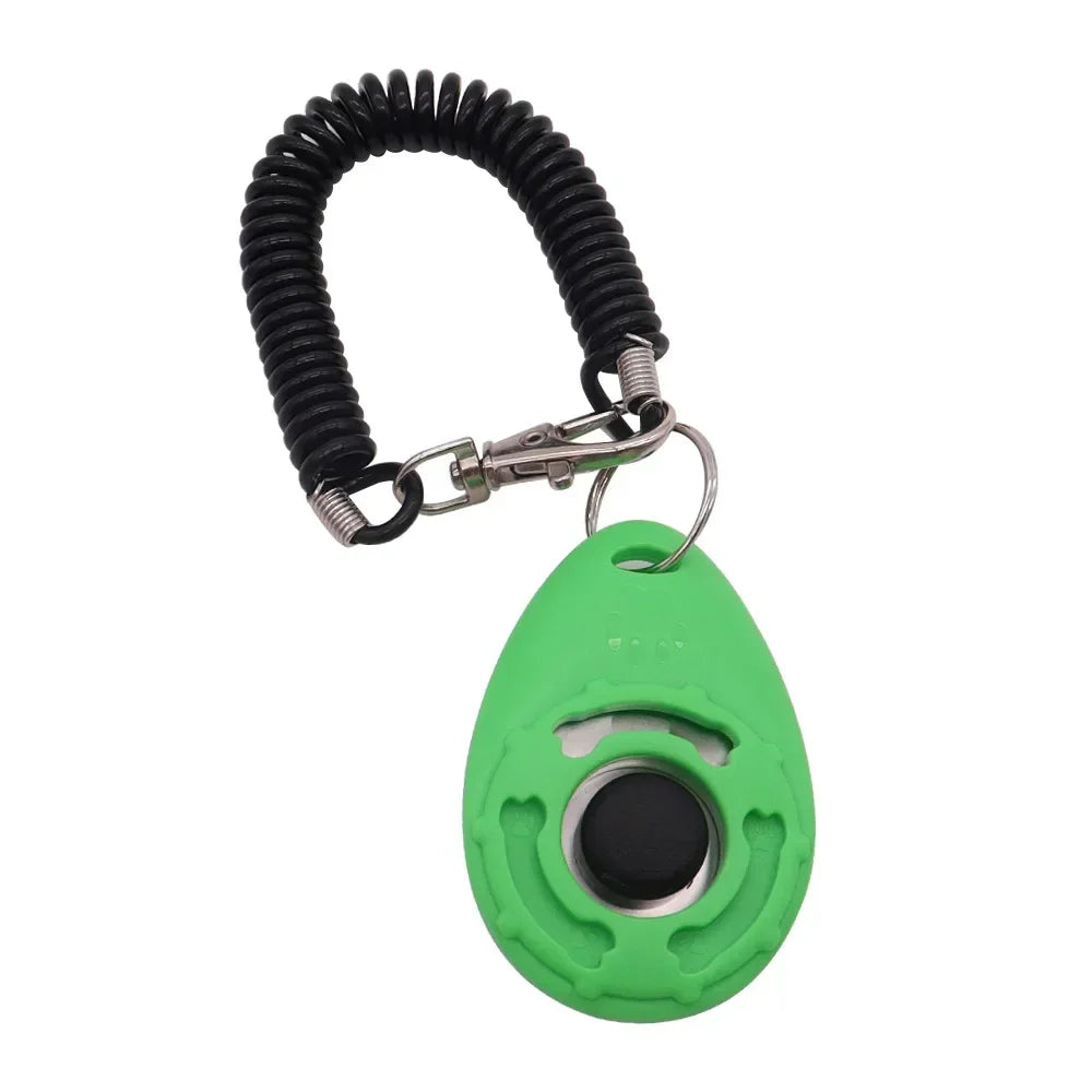 Dog Training Clicker with Adjustable Wrist Strap | Pet Trainer for Dogs, Cats, Birds