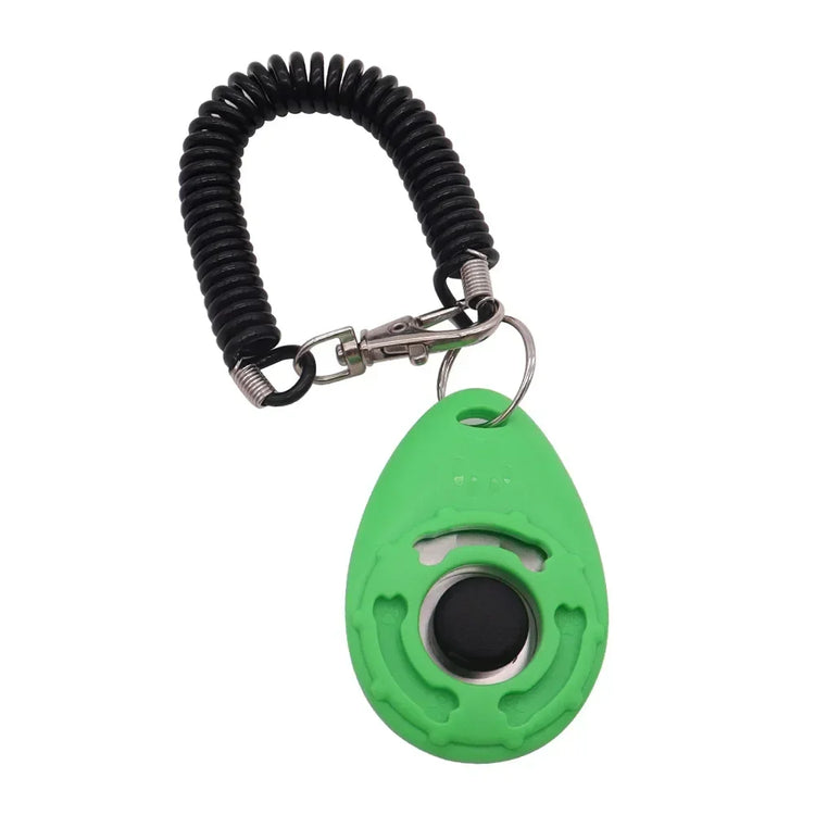 Dog Training Clicker with Adjustable Wrist Strap | Pet Trainer for Dogs, Cats, Birds