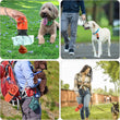 Dog Poop Scooper Set with Claw Picker, Leash Clip, LED Light, and Bag Dispenser