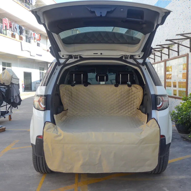 Waterproof Dog Trunk Mat – Pet Car Cargo Liner & Seat Cover, Washable Travel Protector for SUVs & Cars